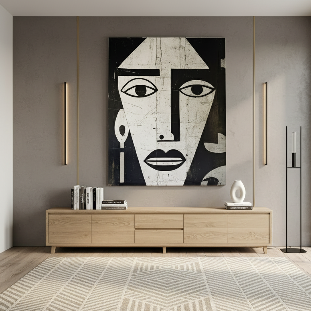 Nomad Traveller Digital Wall Painting