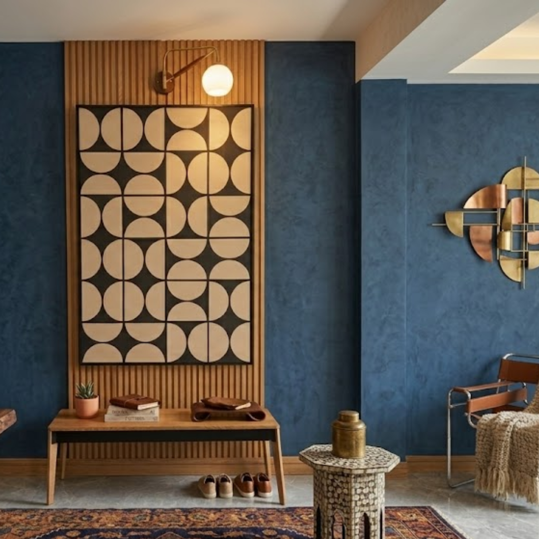 Quiet Spaces Minimal Digital Wall Painting