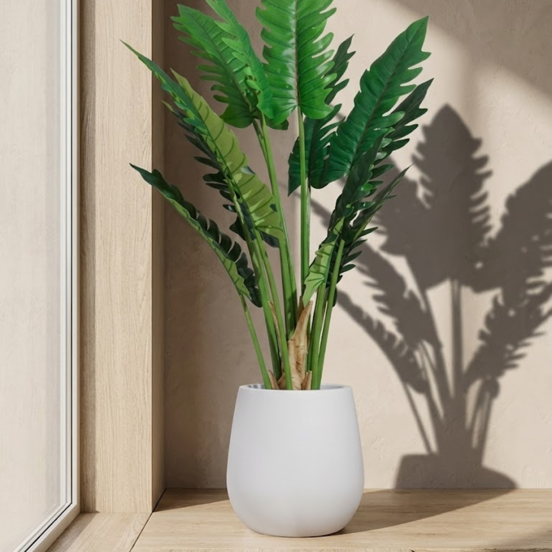 Ivory Orb Planter