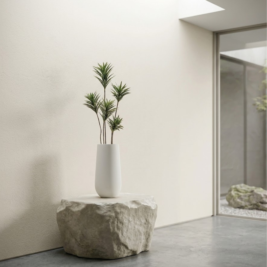 Arlo Matte White Vase