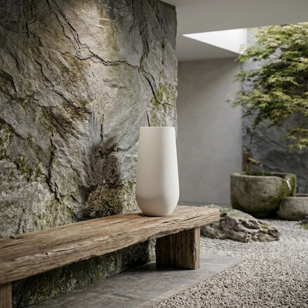 Arlo Matte White Vase