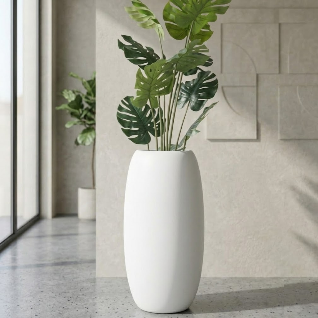 Eira Ovoid Sculptural Planter
