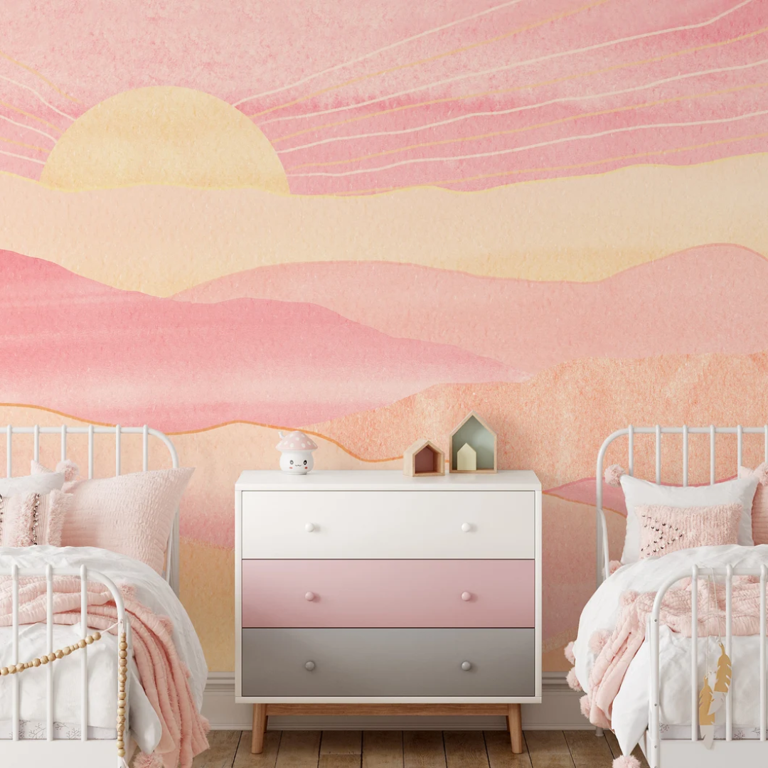 Solara Pastel Desert Wallpaper