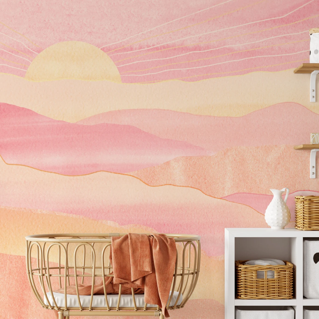 Solara Pastel Desert Wallpaper