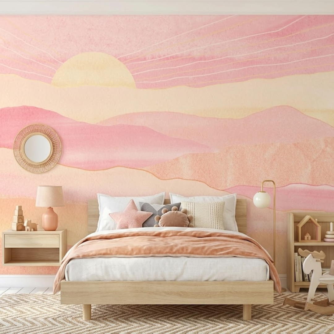 Solara Pastel Desert Wallpaper