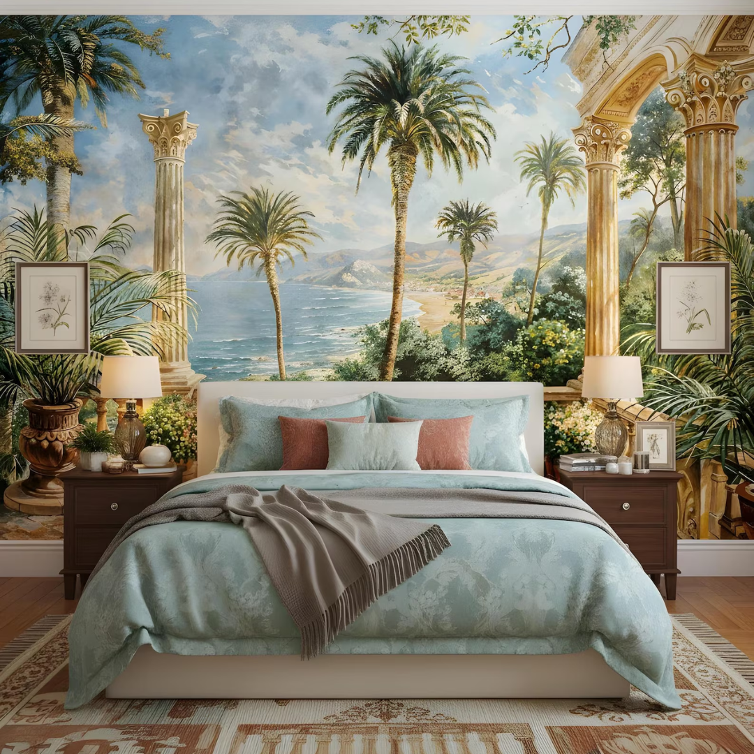 Riviera Palm Retreat Wallpaper