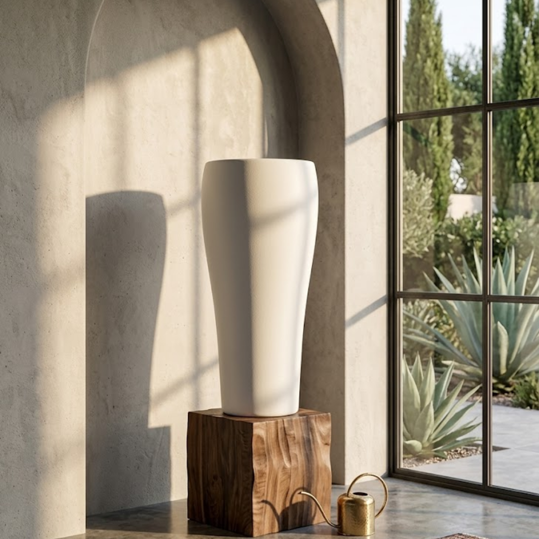 Solstice Palm Sculpt Planter