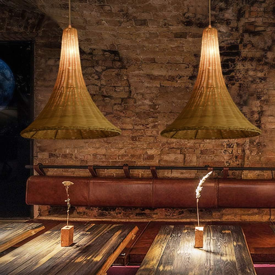 Sienna Bloom Rattan Pendant Light