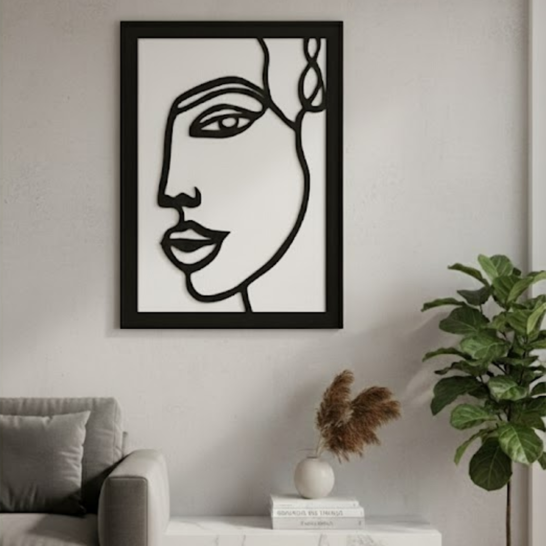 Nira Handmade 3D Textured Wall Painting