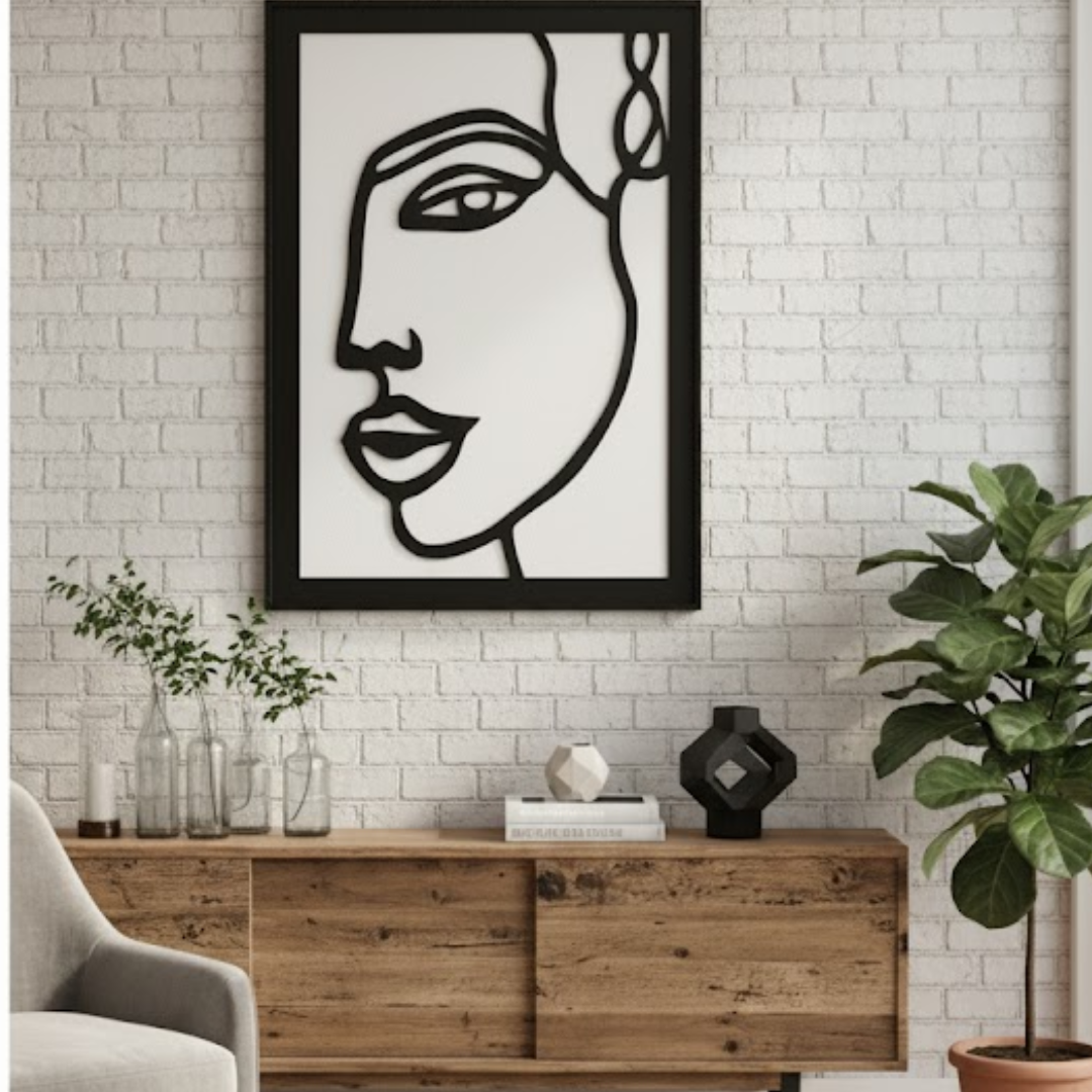 Nira Handmade 3D Textured Wall Painting