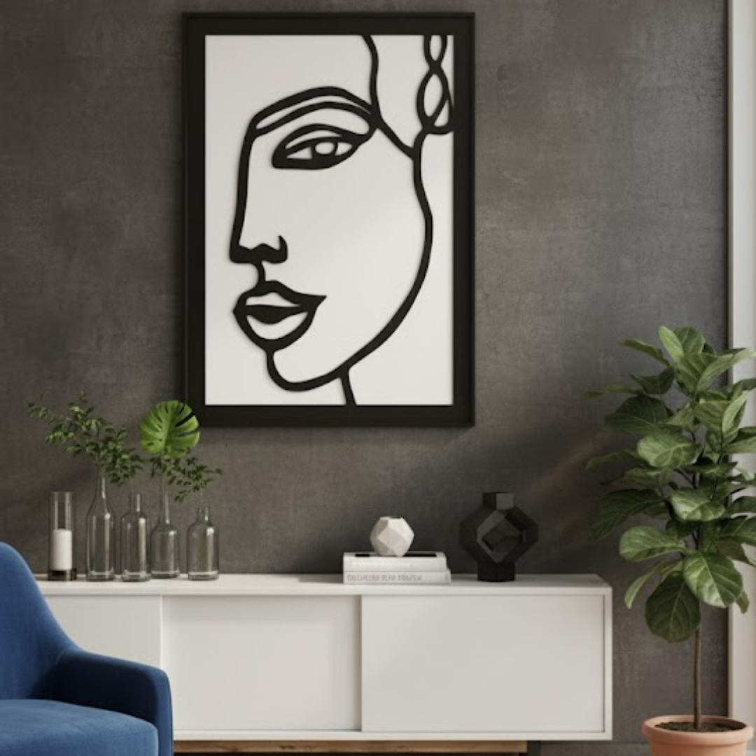 Nira Handmade 3D Textured Wall Painting