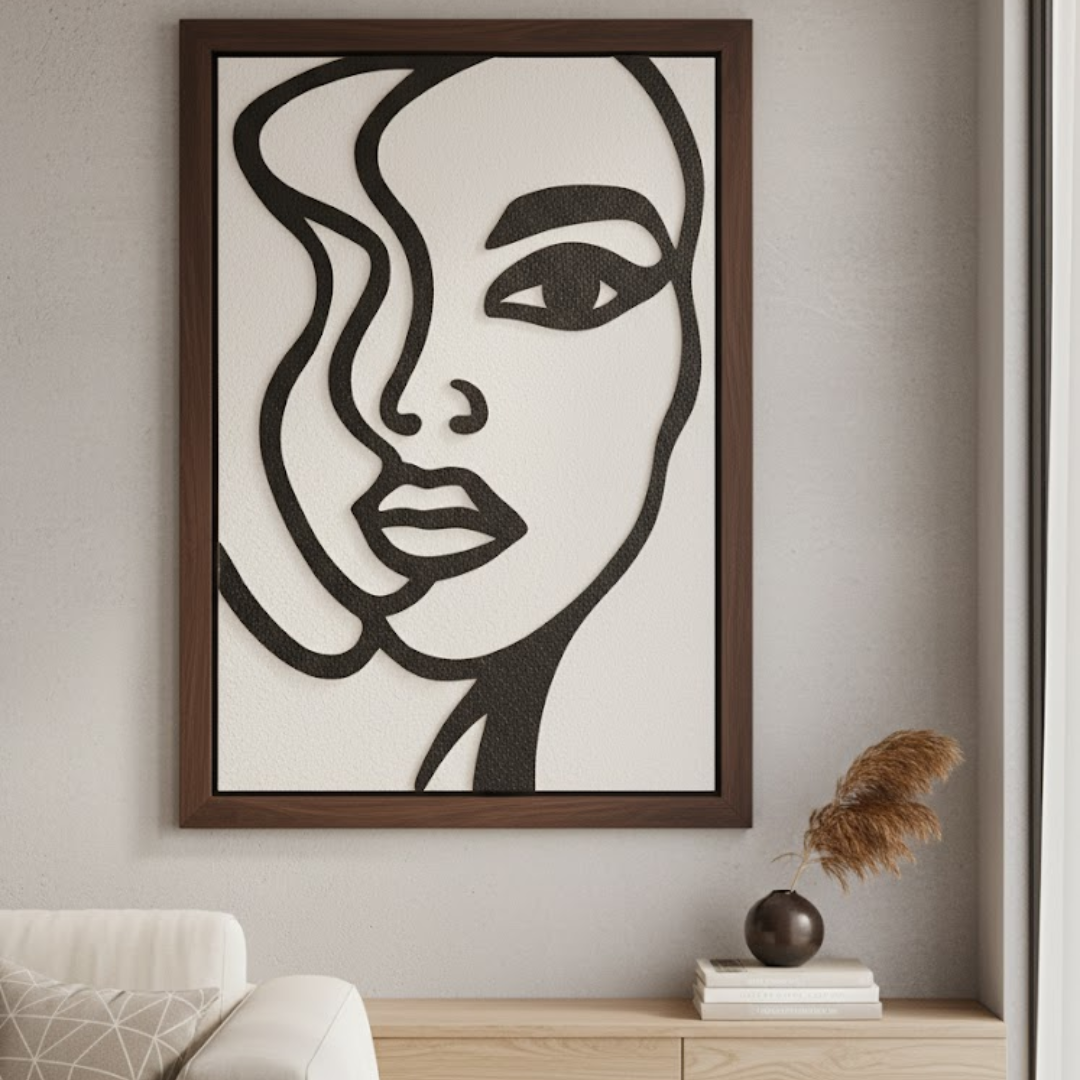 Ethereal Echo Handmade 3D Textured Wall Painting