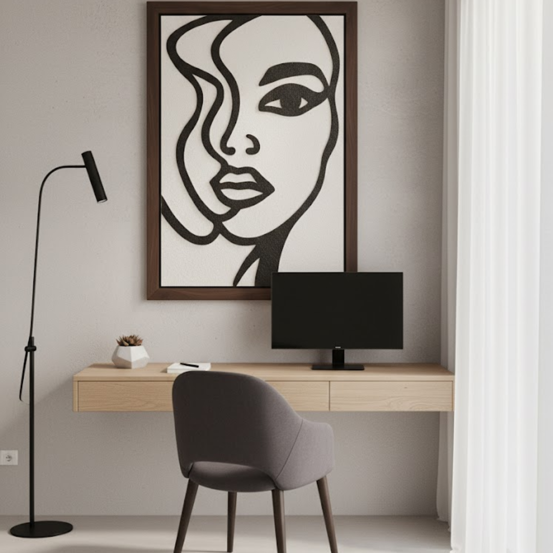 Ethereal Echo Handmade 3D Textured Wall Painting