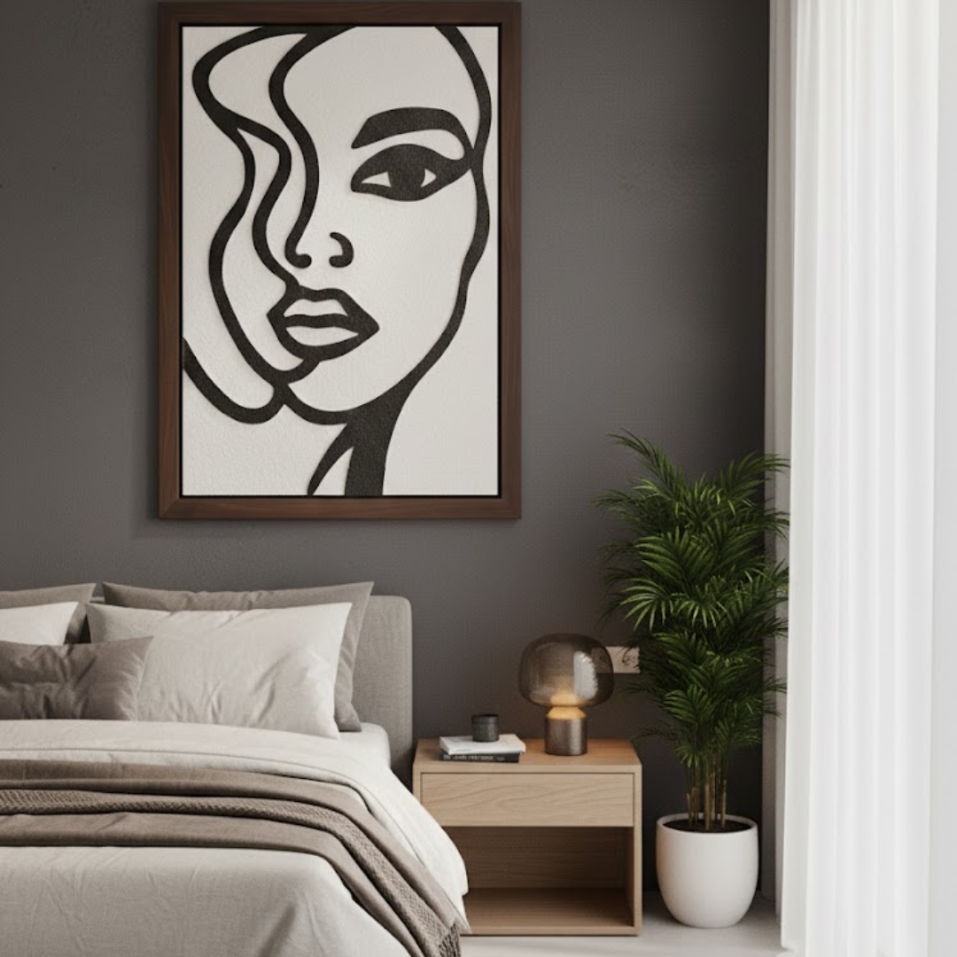 Ethereal Echo Handmade 3D Textured Wall Painting