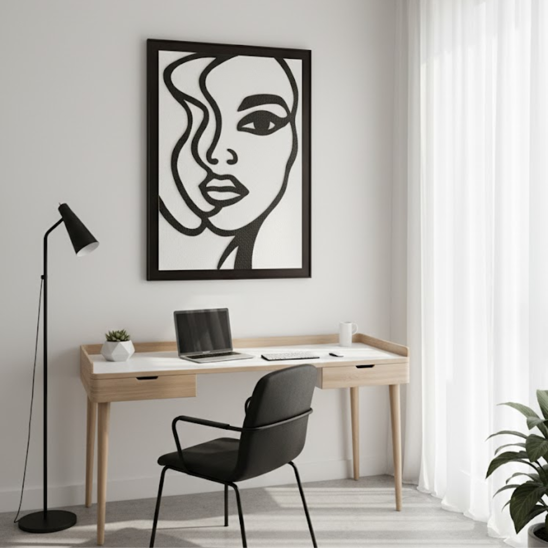 Ethereal Echo Handmade 3D Textured Wall Painting