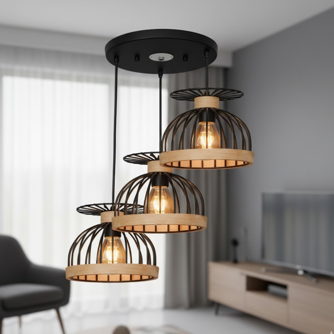 Aiden Cage Cluster Chandelier