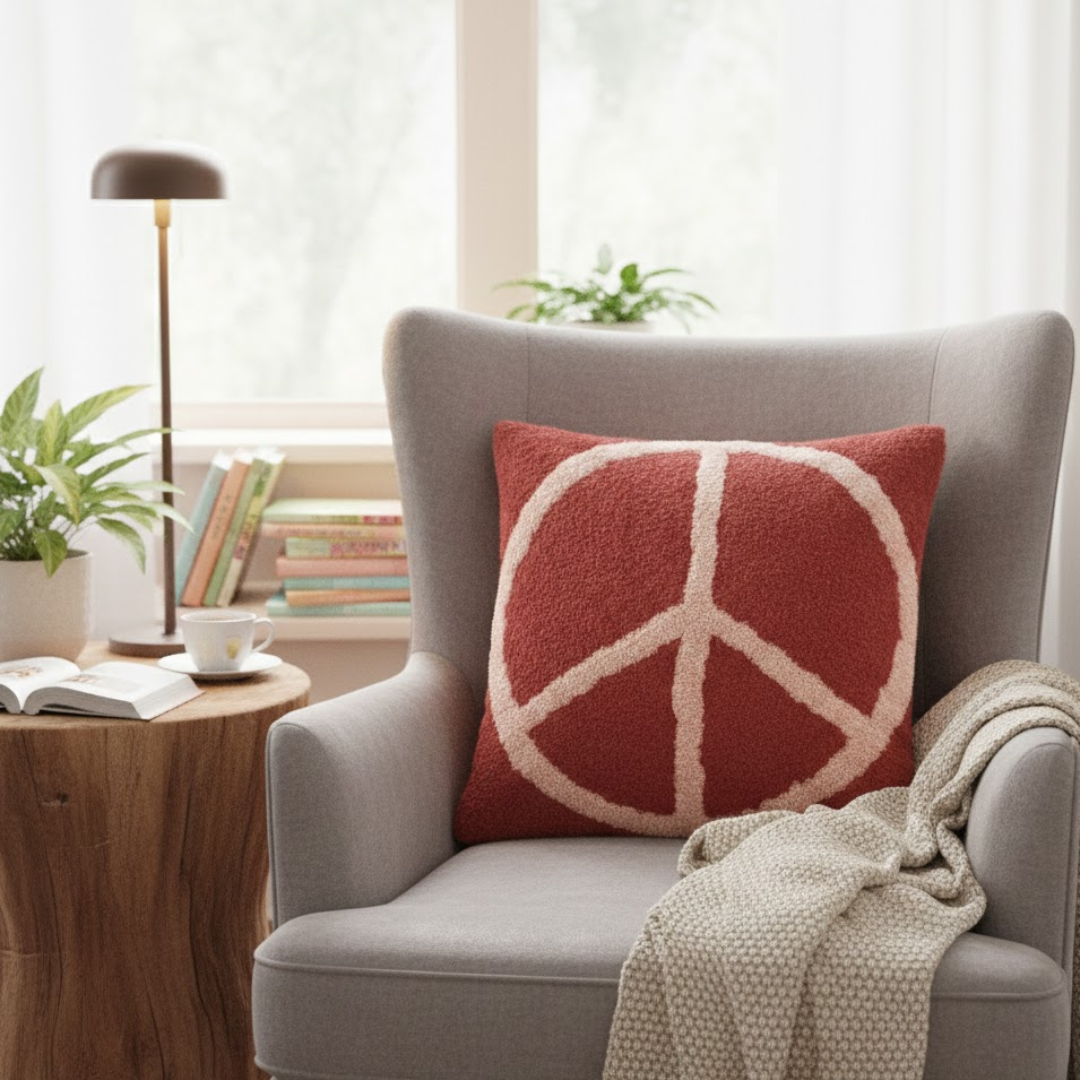 Harmony Terra Tufted Cushion