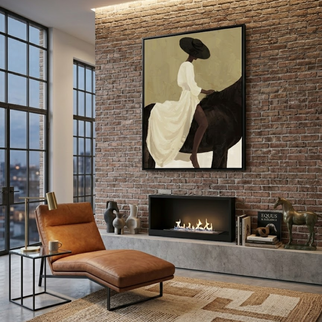 Wild Reverie- Handmade Wall Painting