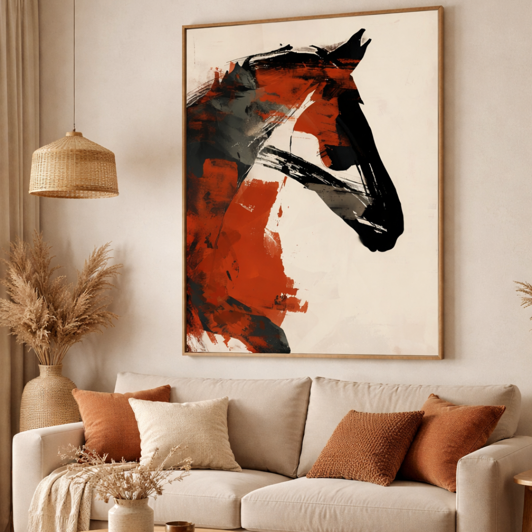 Ember Gallop - Handmade Wall Painting