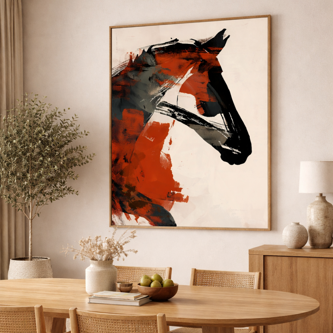 Ember Gallop - Handmade Wall Painting