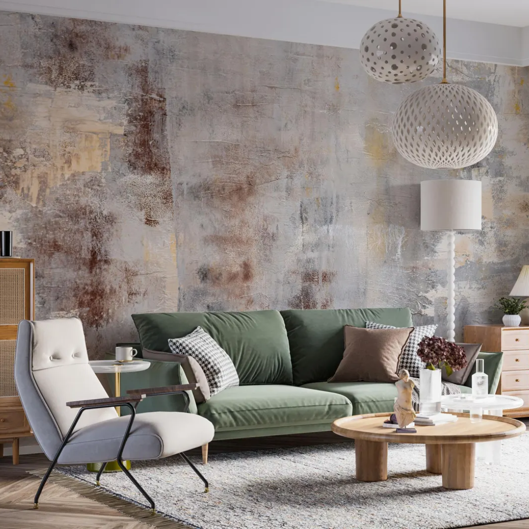 Urban Grunge Concrete Wallpaper