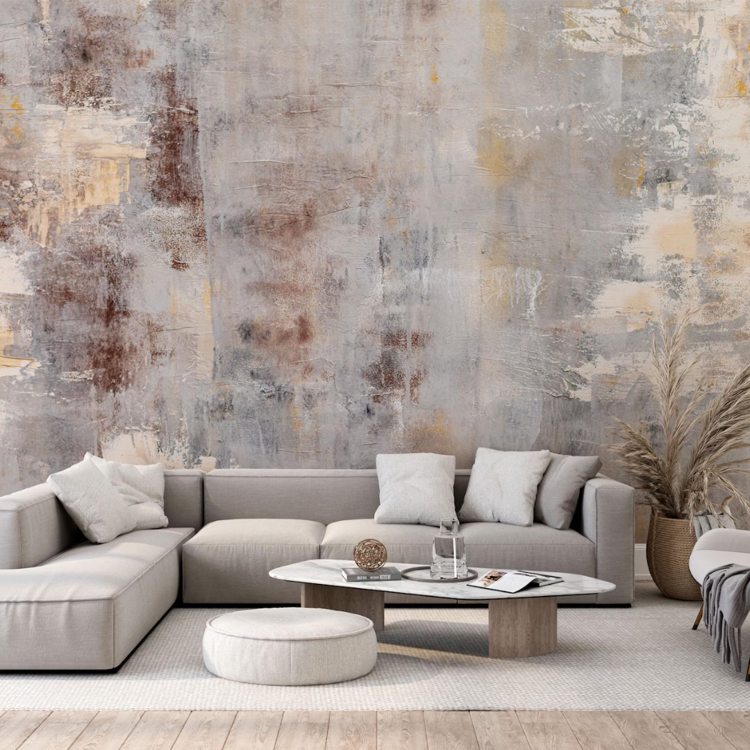 Urban Grunge Concrete Wallpaper