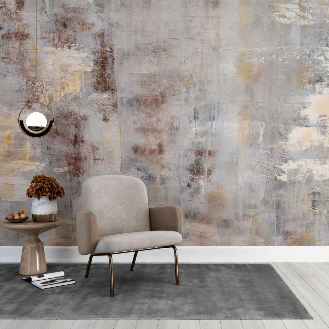 Urban Grunge Concrete Wallpaper