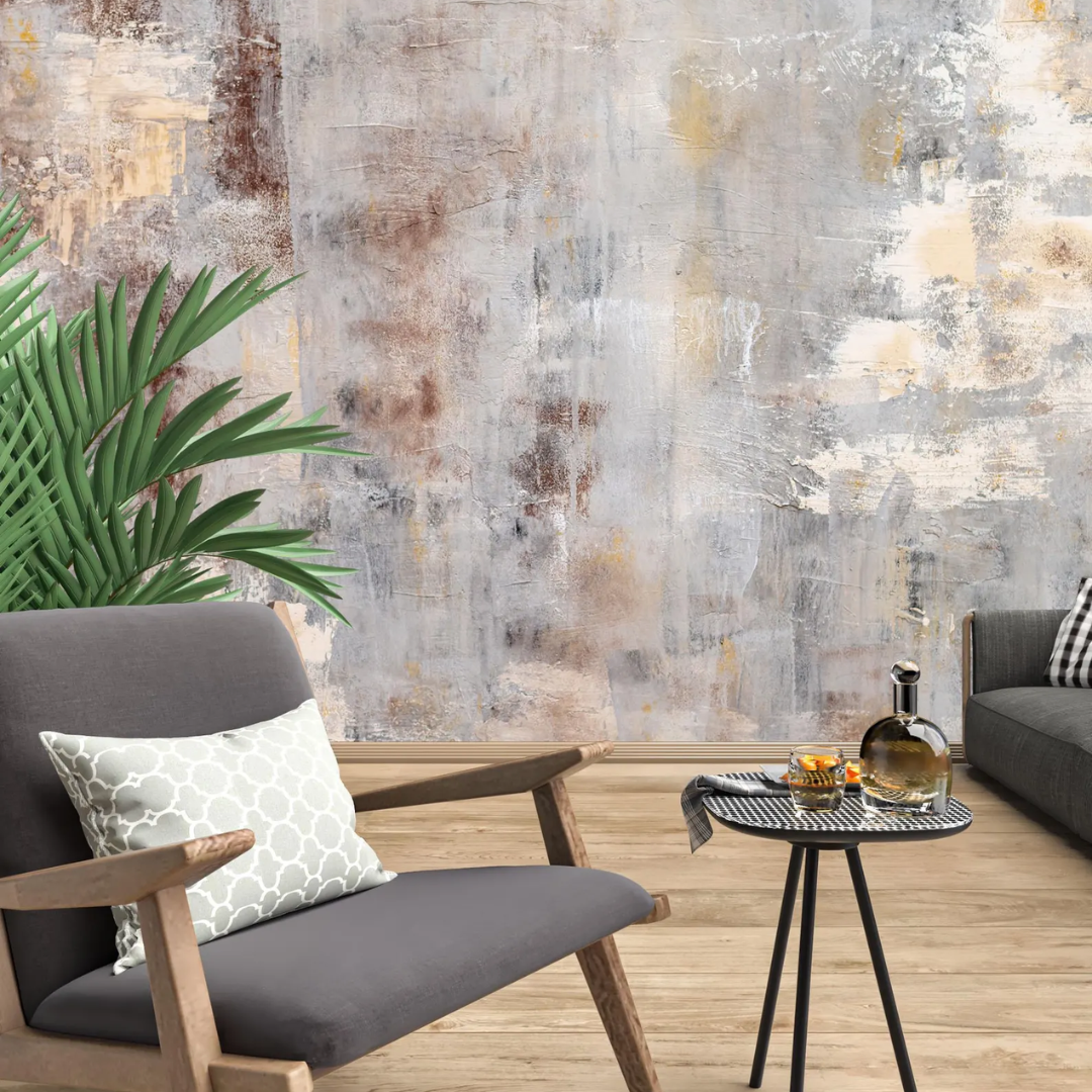Urban Grunge Concrete Wallpaper