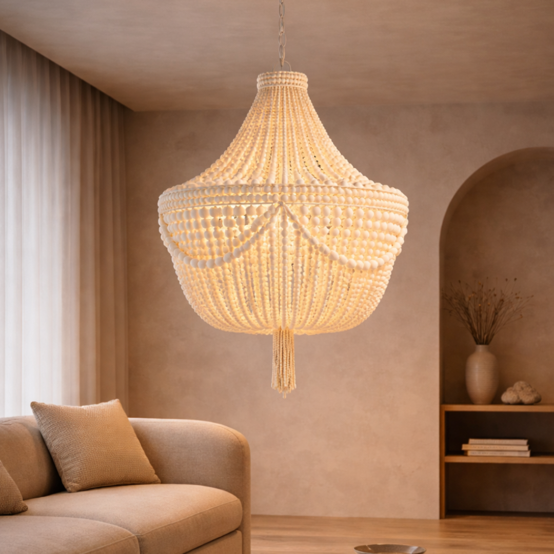 Paloma Empire Bead Chandelier