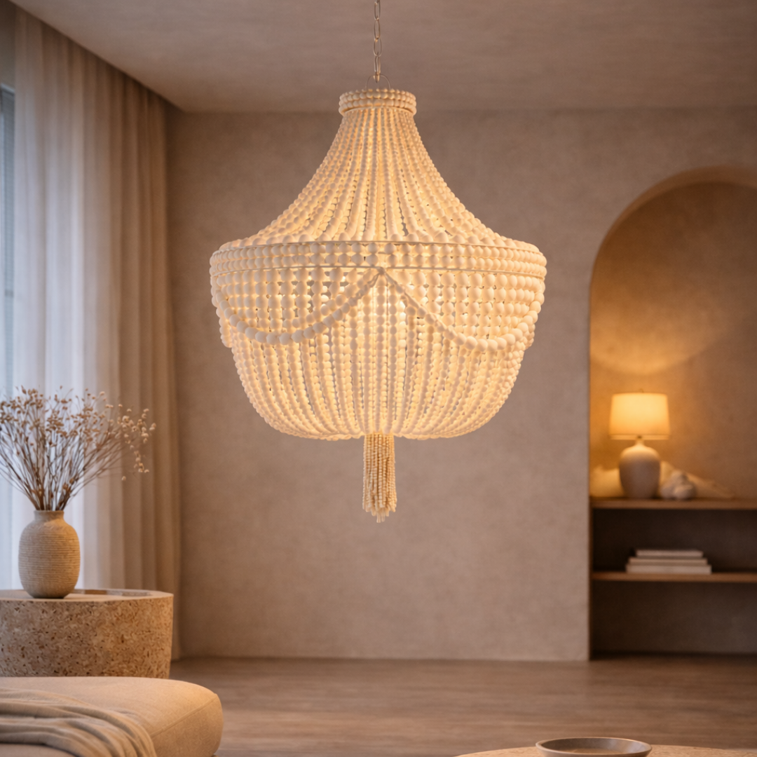 Paloma Empire Bead Chandelier
