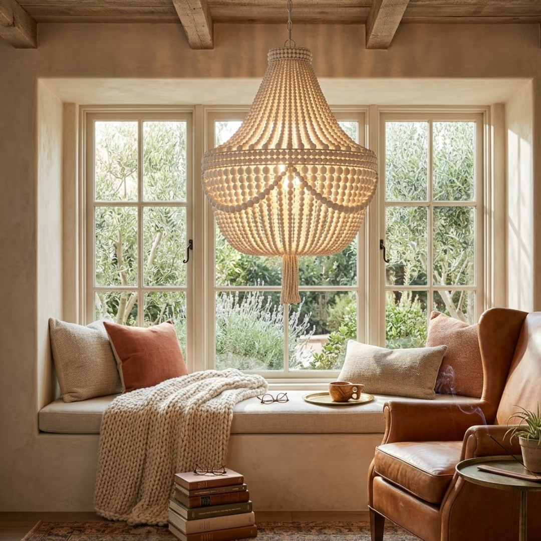 Paloma Empire Bead Chandelier