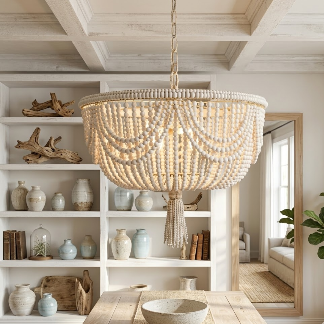 Serene Bead Haven Chandelier