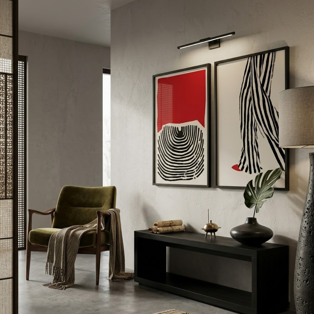 Evara Abstract Set Digital Wall Painting (Set of 2)