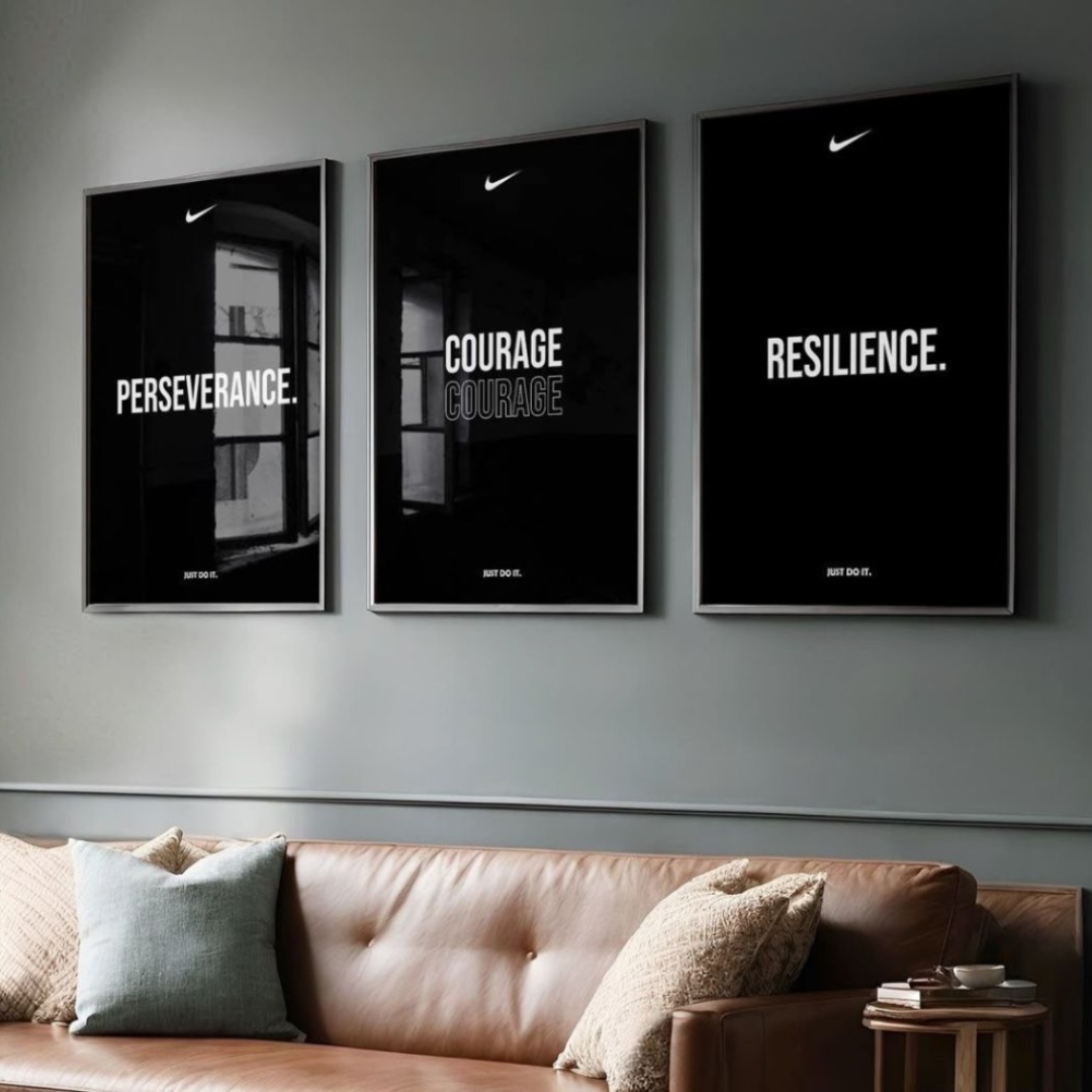 Valor Edge Digital Wall Painting (Set of 3)