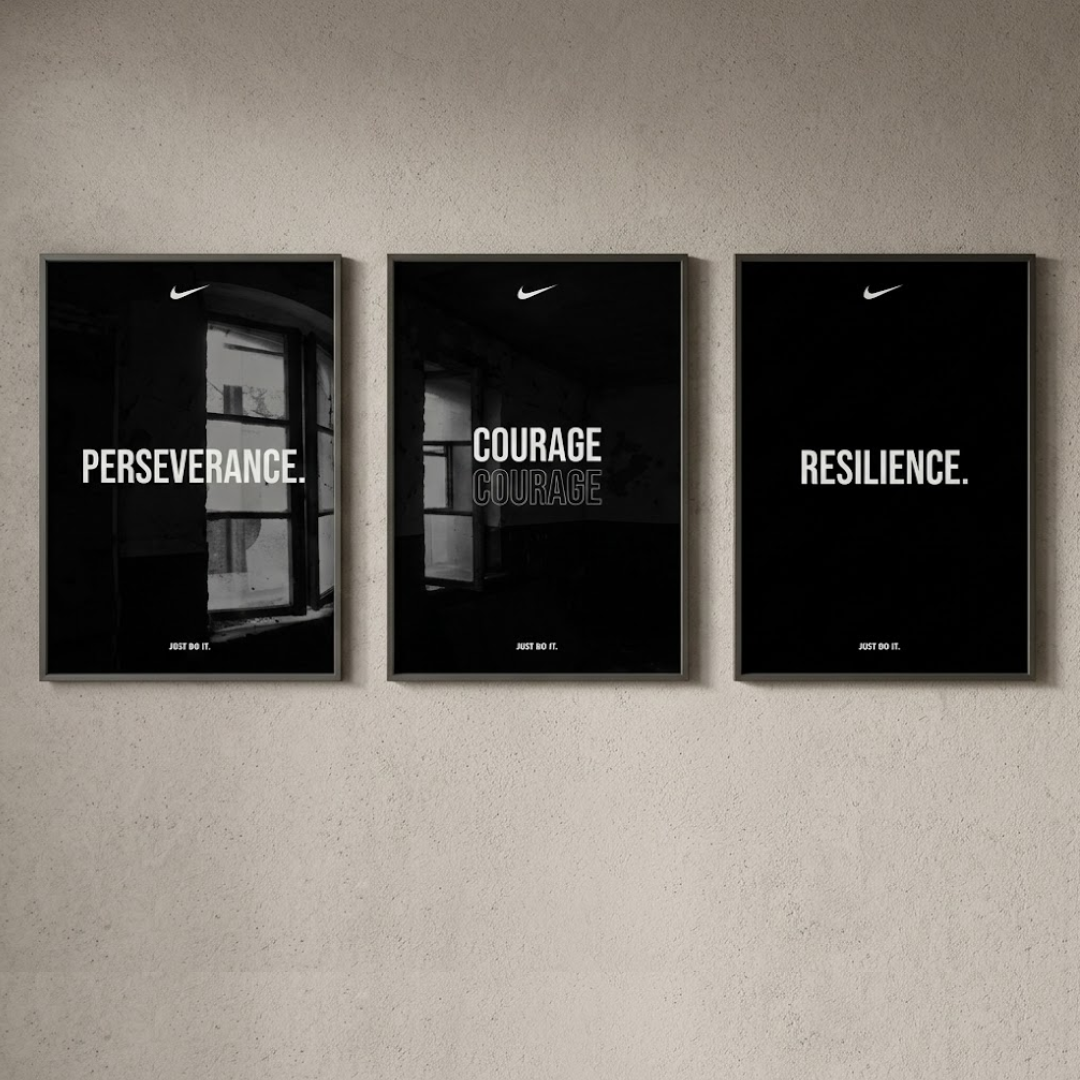Valor Edge Digital Wall Painting (Set of 3)
