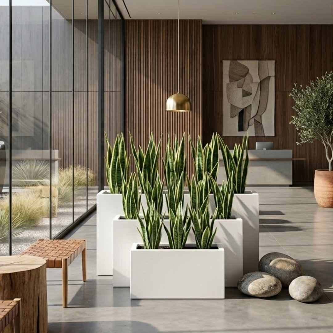 Alba Horizon Trough Planter