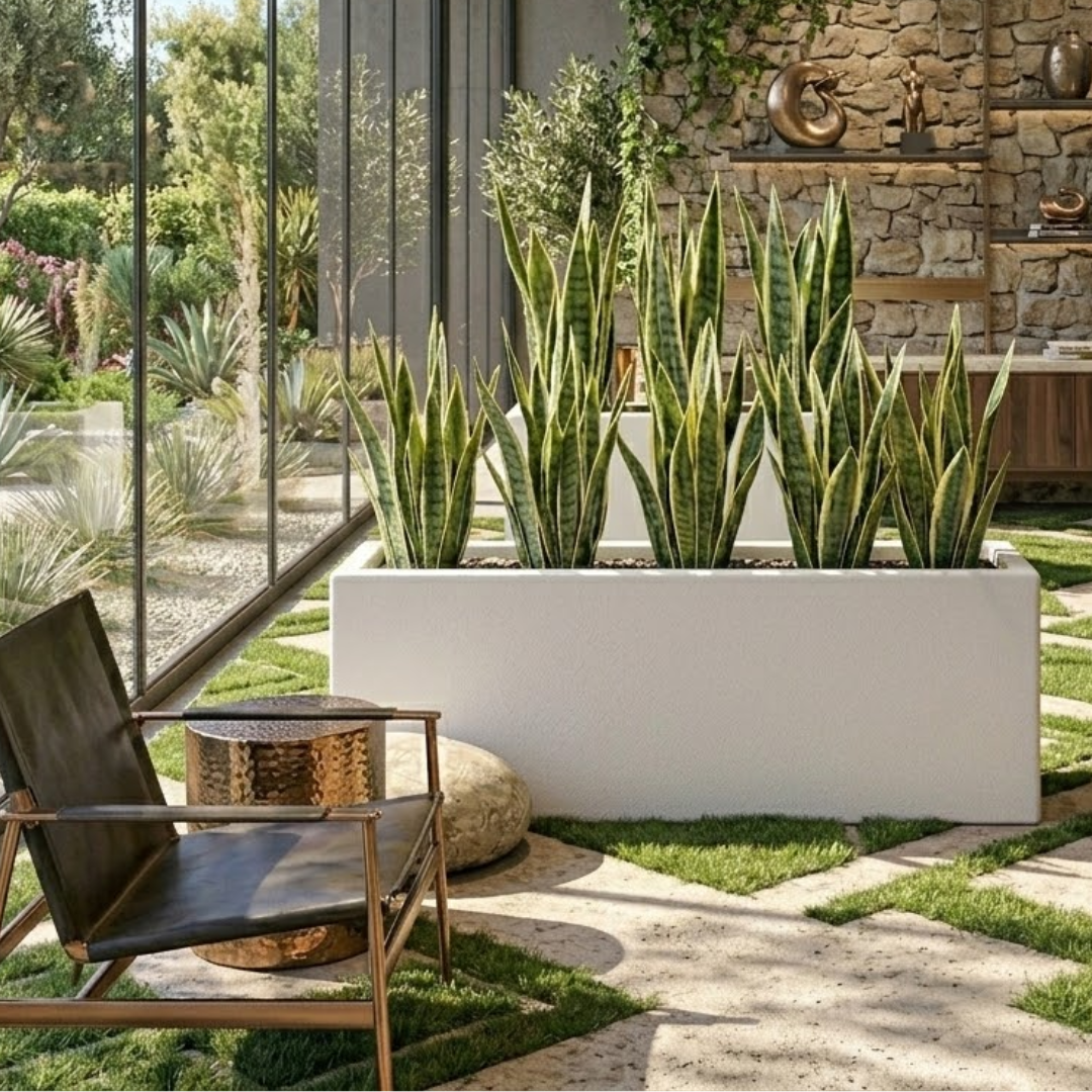 Alba Horizon Trough Planter