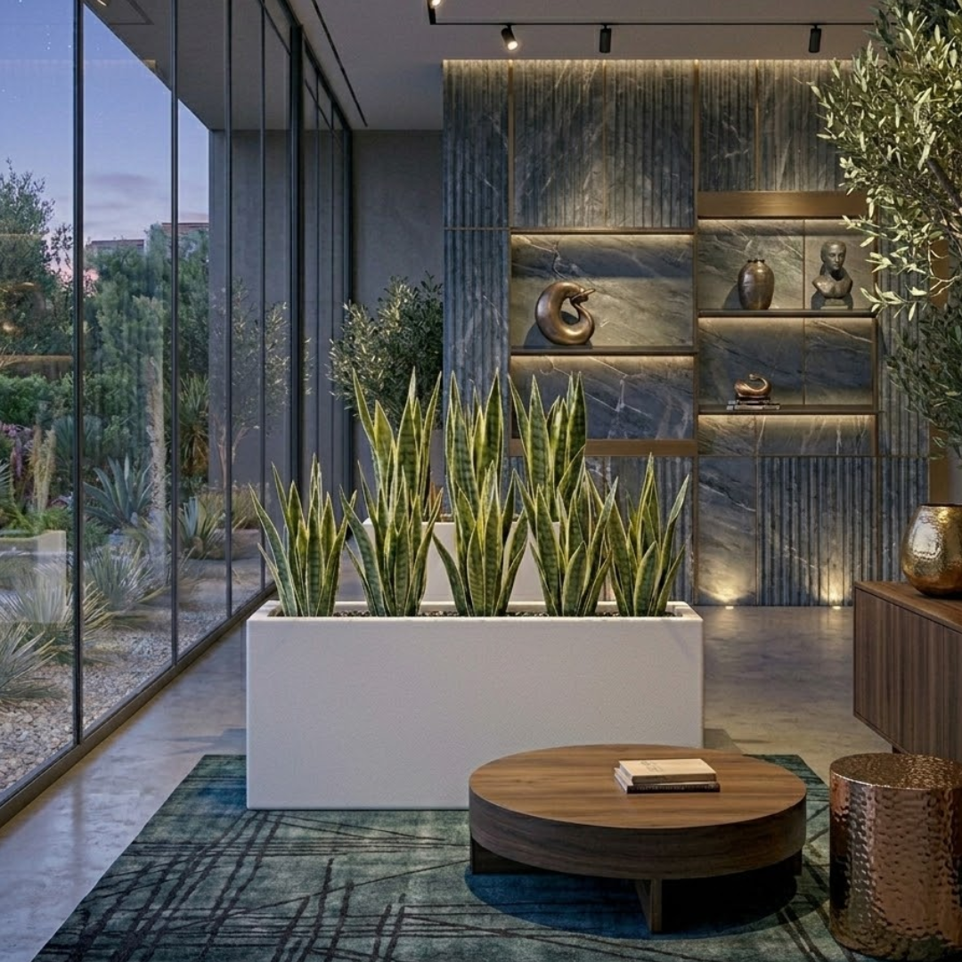 Alba Horizon Trough Planter