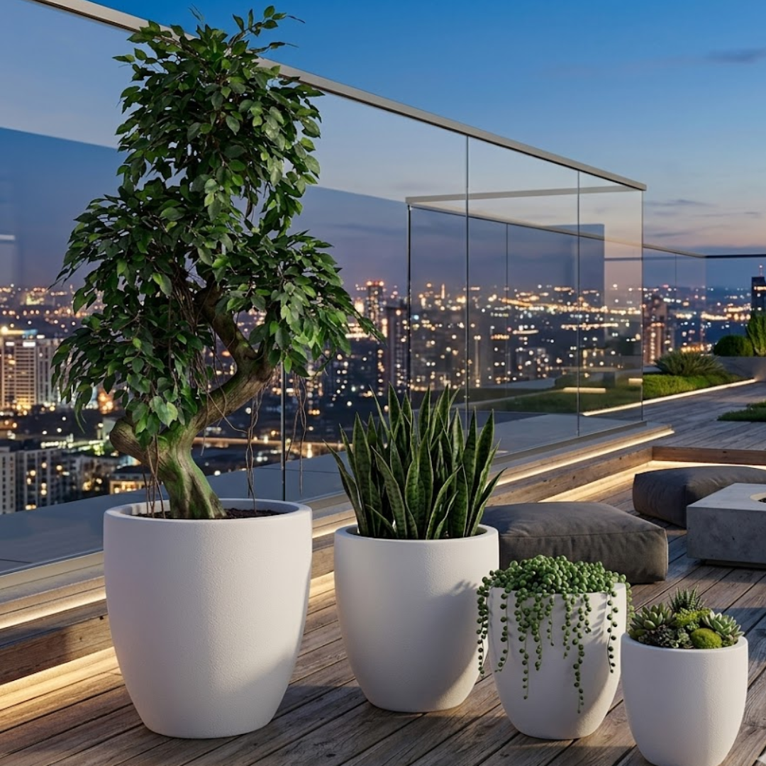 Noma Ovoid Planter
