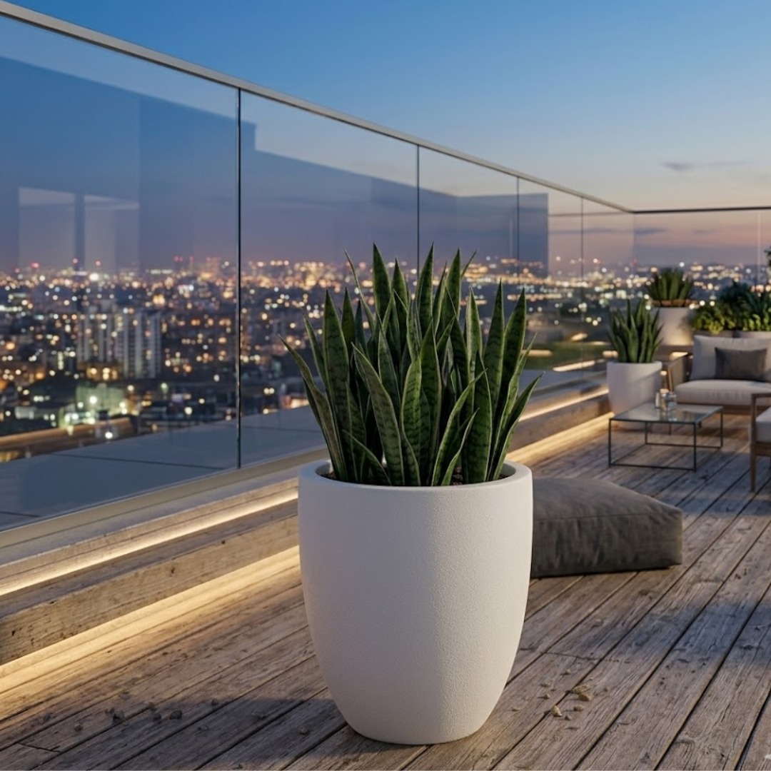 Noma Ovoid Planter