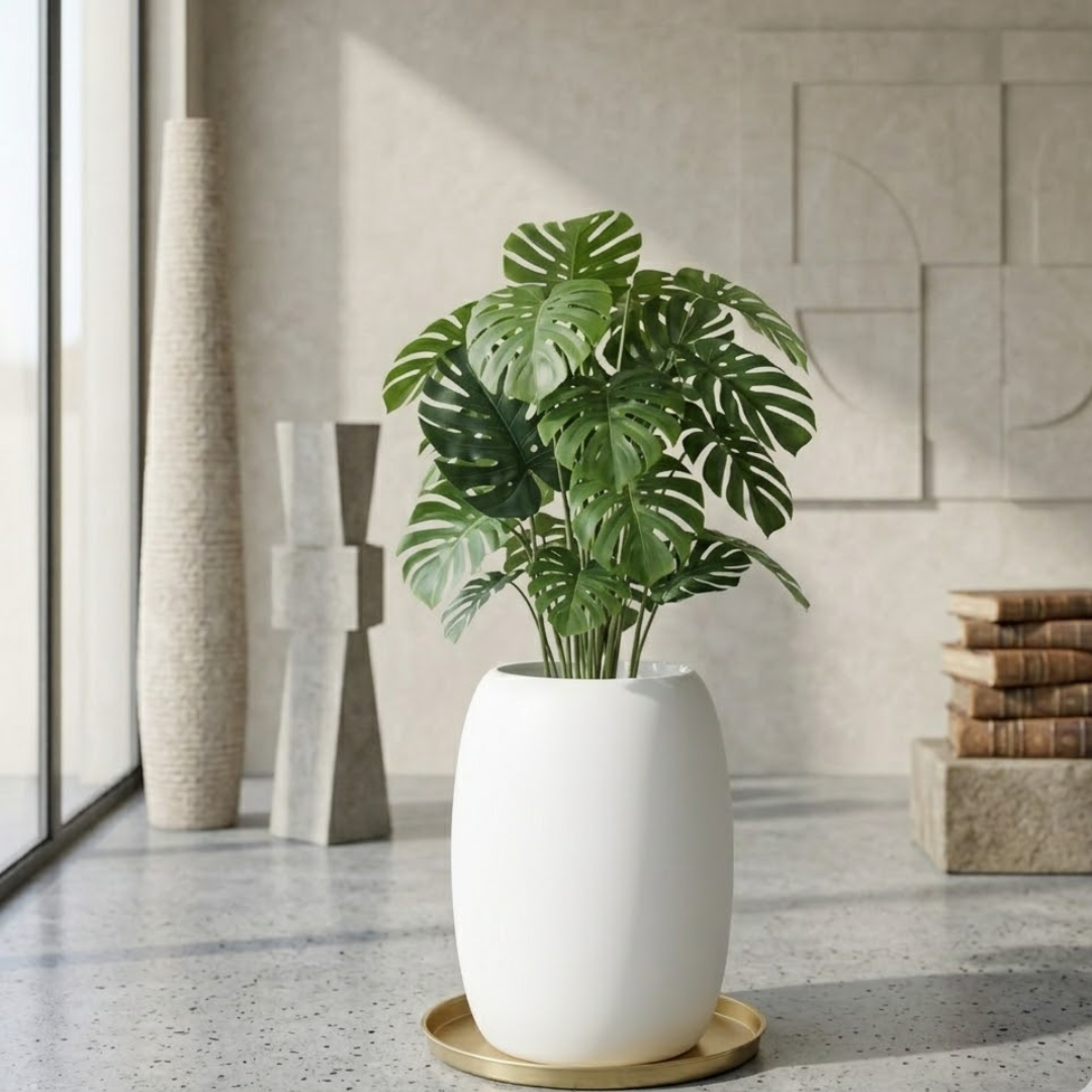 Eira Ovoid Sculptural Planter