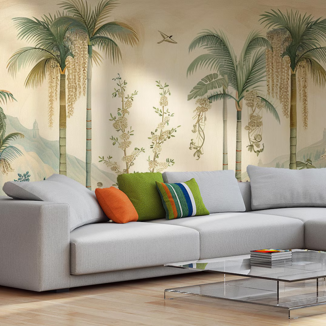 Serene Chinoise Haven Wallpaper