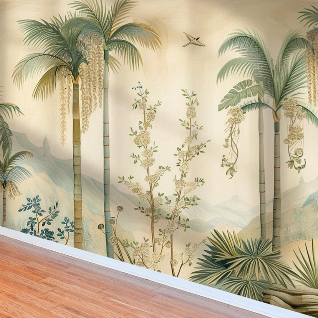 Serene Chinoise Haven Wallpaper