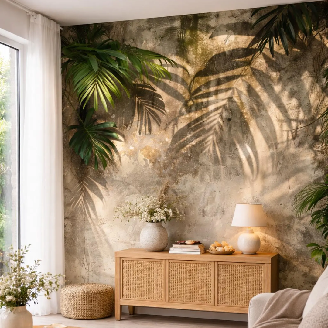 Luma Palm Shadow Wallpaper