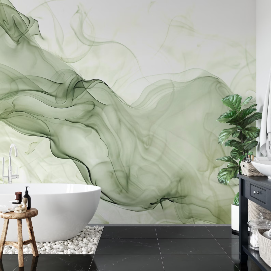 Verda Flow Abstract Wallpaper