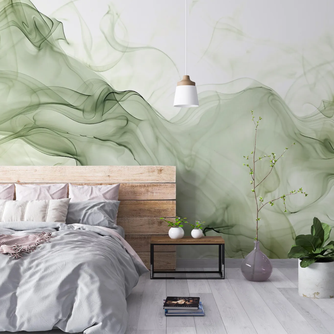 Verda Flow Abstract Wallpaper