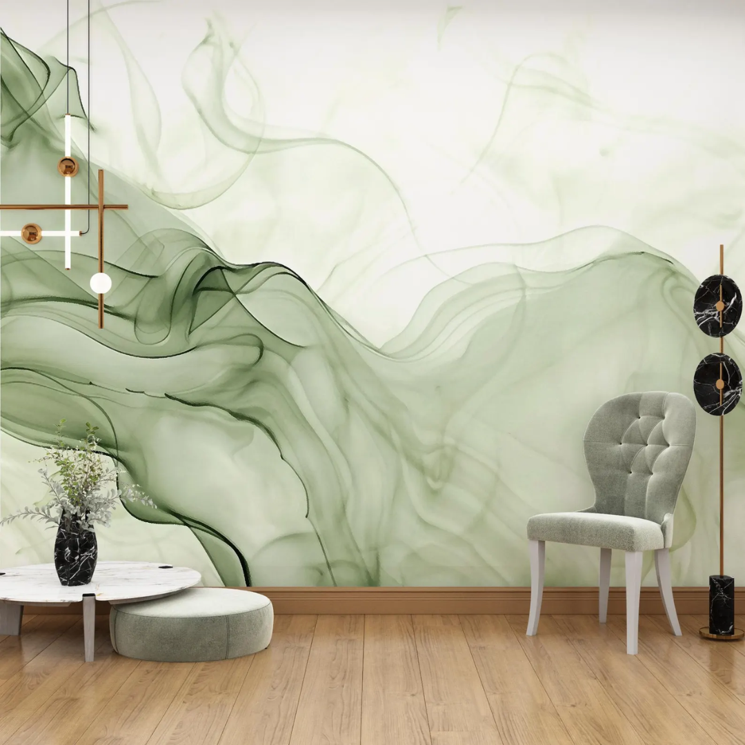 Verda Flow Abstract Wallpaper