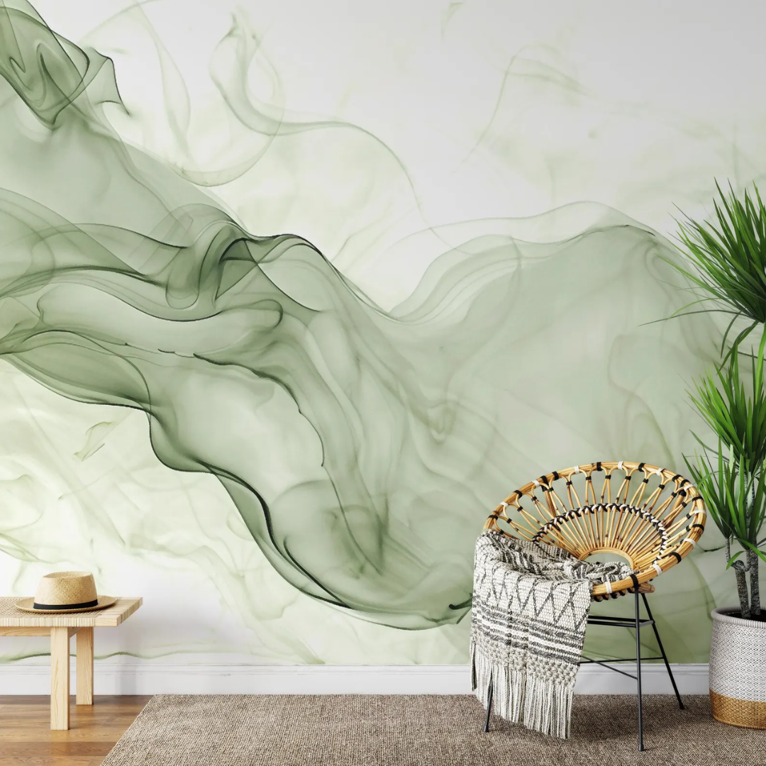 Verda Flow Abstract Wallpaper