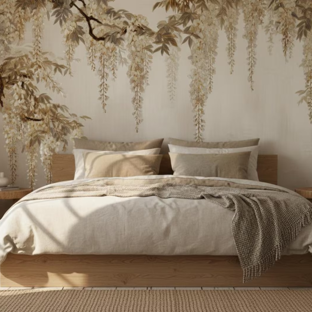 Elira Wisteria Bloom Wallpaper
