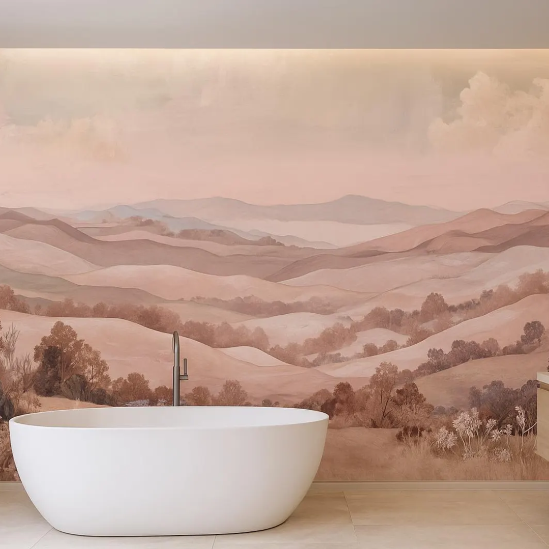 Desert Blush Vista Wallpaper